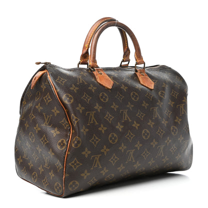 Louis Vuitton Monogram Speedy 35 3 of 11