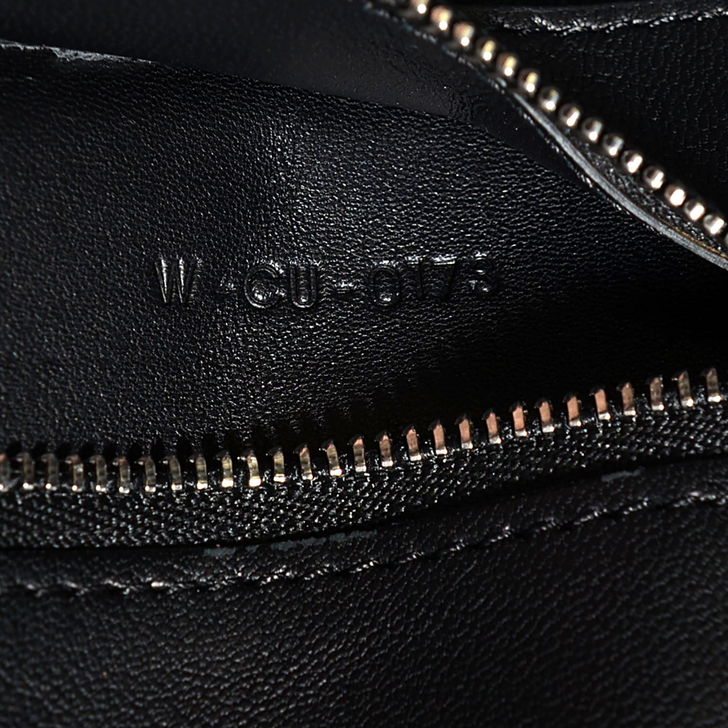 Celine Wool Lambskin Vertical Cabas Black 7 of 8