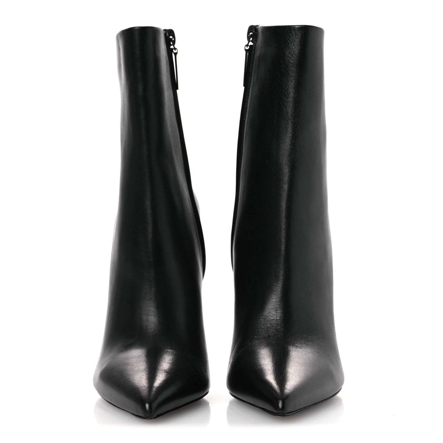 Saint Laurent Nappa Vendome Opyum Ankle Boots 36 Black 3 of 11