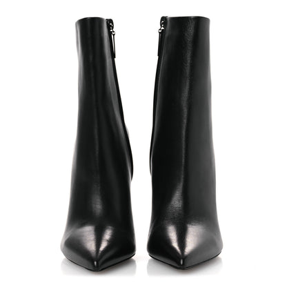 Saint Laurent Nappa Vendome Opyum Ankle Boots 36 Black 3 of 11