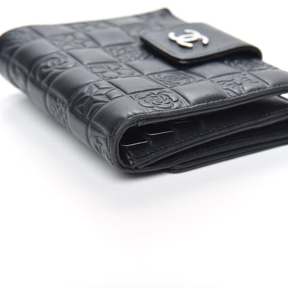 Chanel Lambskin Precious Symbols French Wallet Black 10 of 11
