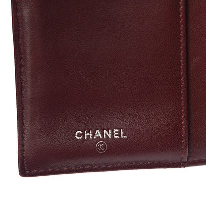 Chanel Lambskin Quilted Large Flap Wallet Black 6 of 12