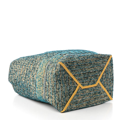 Celine Tweed Phantom Cabas Tote Blue 4 of 9