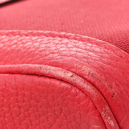 Hermes Toile Militaire Negonda Garden Party 30 TPM Rouge Grenat Bougainvillea 11 of 12