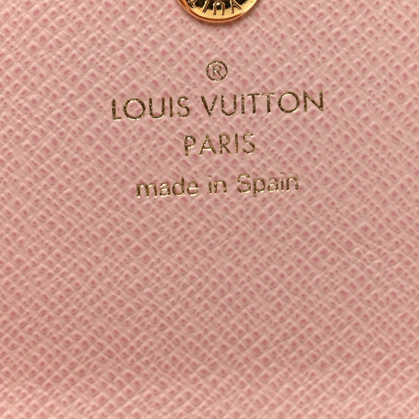 Monogram Rosalie Coin Purse Rose Ballerine