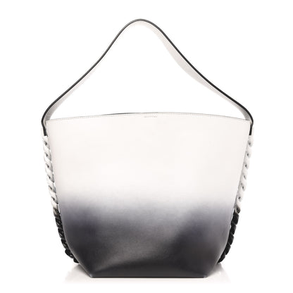 Givenchy Calfskin Degrade Infinity Bucket Bag Black White 3 of 10
