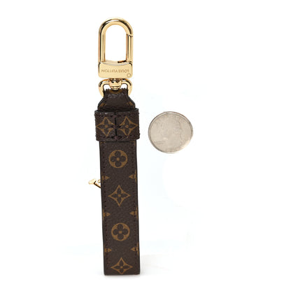 Louis Vuitton Monogram LV Loop Dragonne Bag Charm Key Holder 2 of 3
