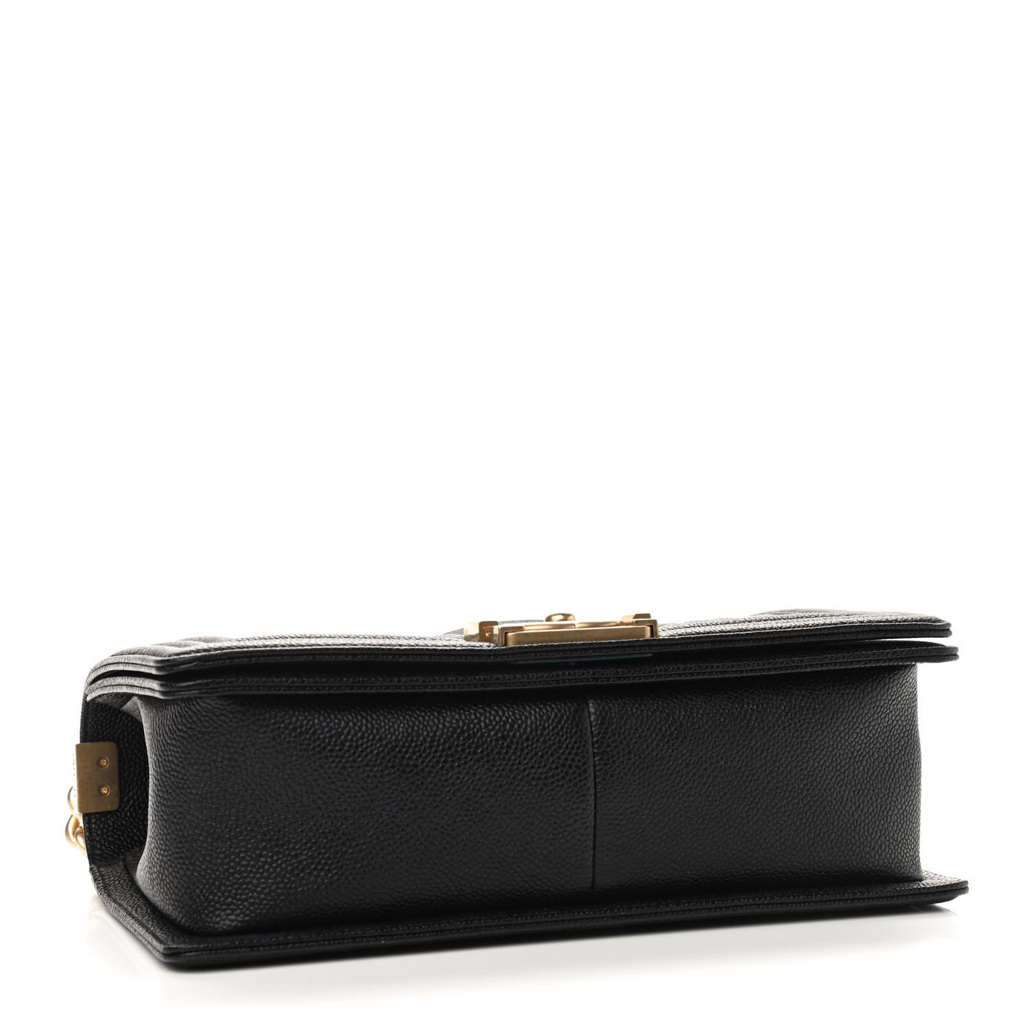 Caviar Quilted Medium Boy Flap Black