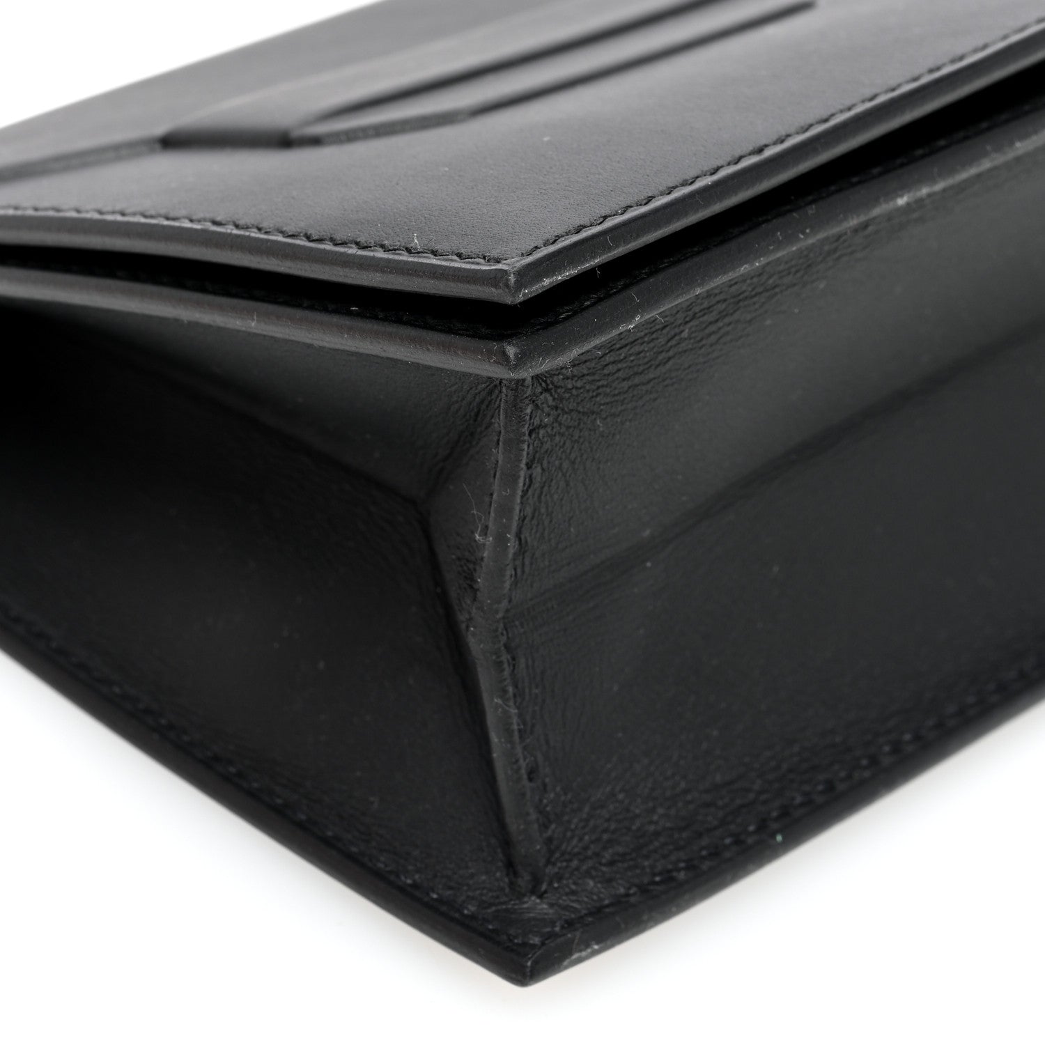 Hermes Swift Shadow Clutch 29 Black 9 of 11