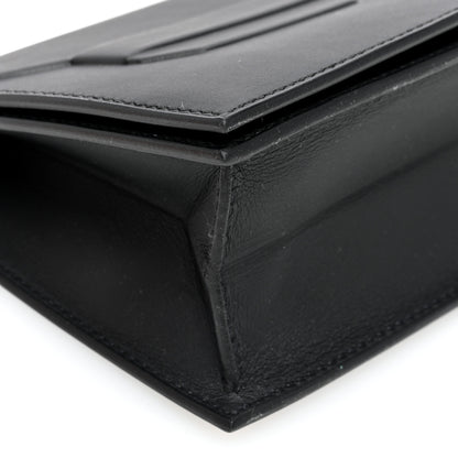 Hermes Swift Shadow Clutch 29 Black 9 of 11