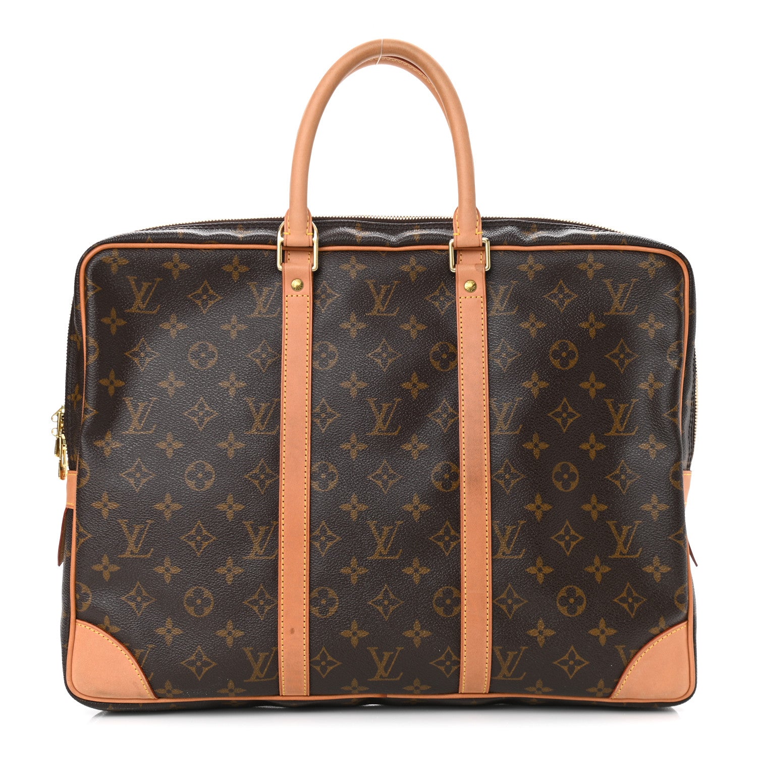 Louis Vuitton Monogram Porte-Documents Voyage Briefcase 2 of 17