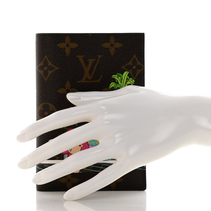 Louis Vuitton Monogram 2021 Christmas Animation Hollywood Passport Cover Fuchsia 2 of 7