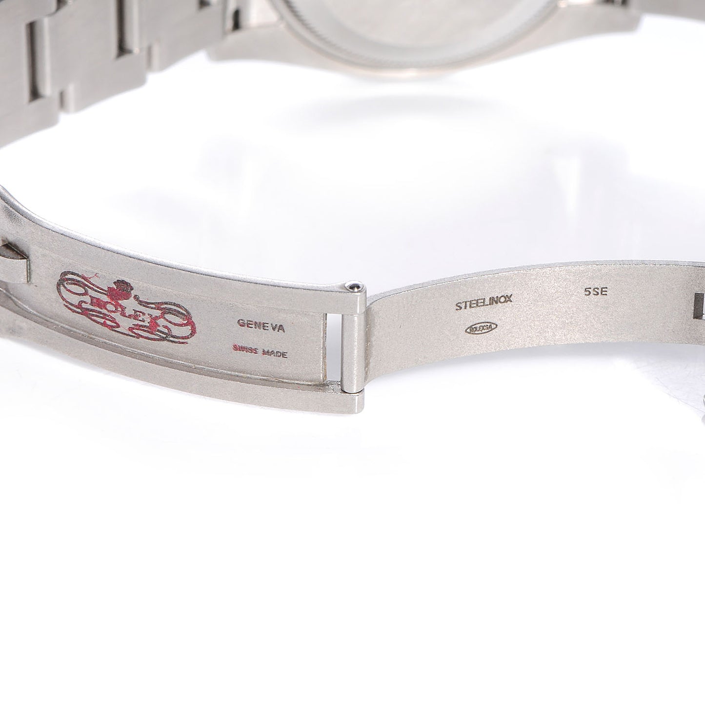 Stainless Steel 34mm Air King Watch White Roman 114200