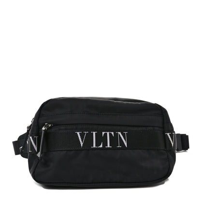 Valentino Garavani Nylon VLTN Belt Bag Black 1 of 8
