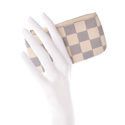 Louis Vuitton Damier Azur Key Pouch 2 of 6