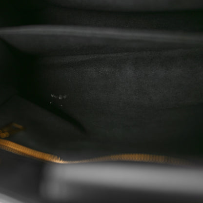 Louis Vuitton Calfskin New Wave Chain Tote Black 5 of 9