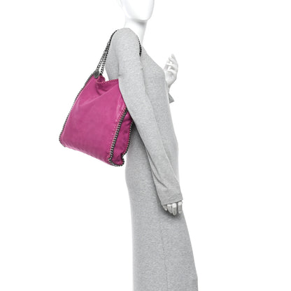 Stella McCartney Shaggy Deer Small Falabella Tote Pink 2 of 9