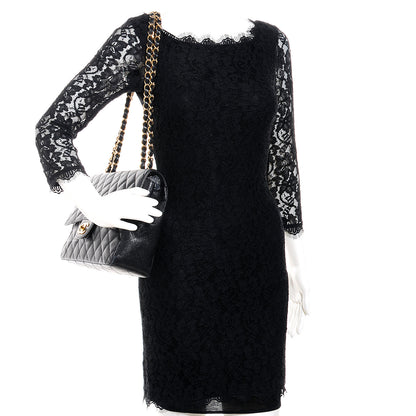 Chanel Caviar Jumbo Flap Black 2 of 9