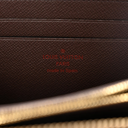 Louis Vuitton Damier Ebene Porte-Monnaie Zippy Wallet 6 of 9