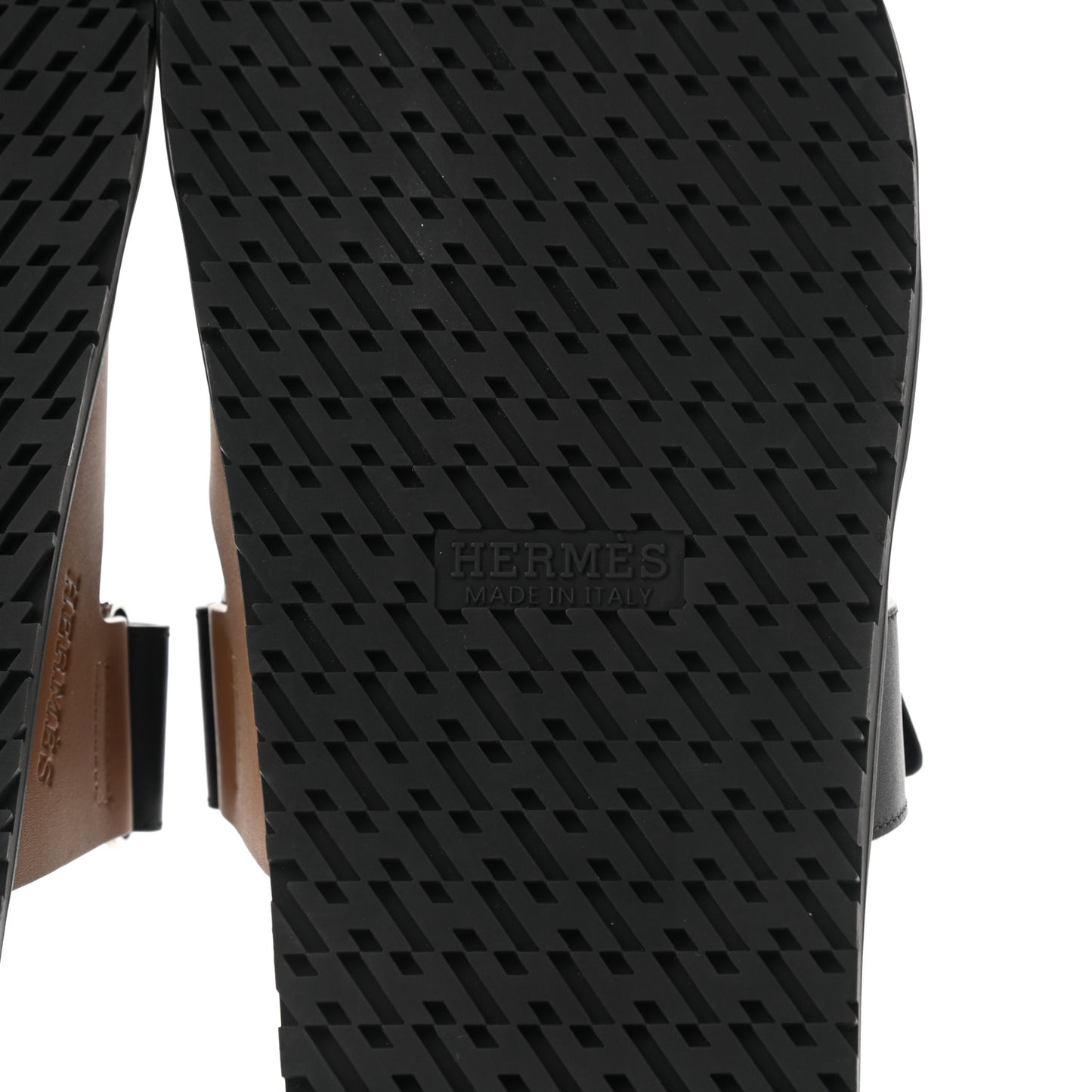 Calfskin Mens Chypre Sandals 42 Naturel Safari Black