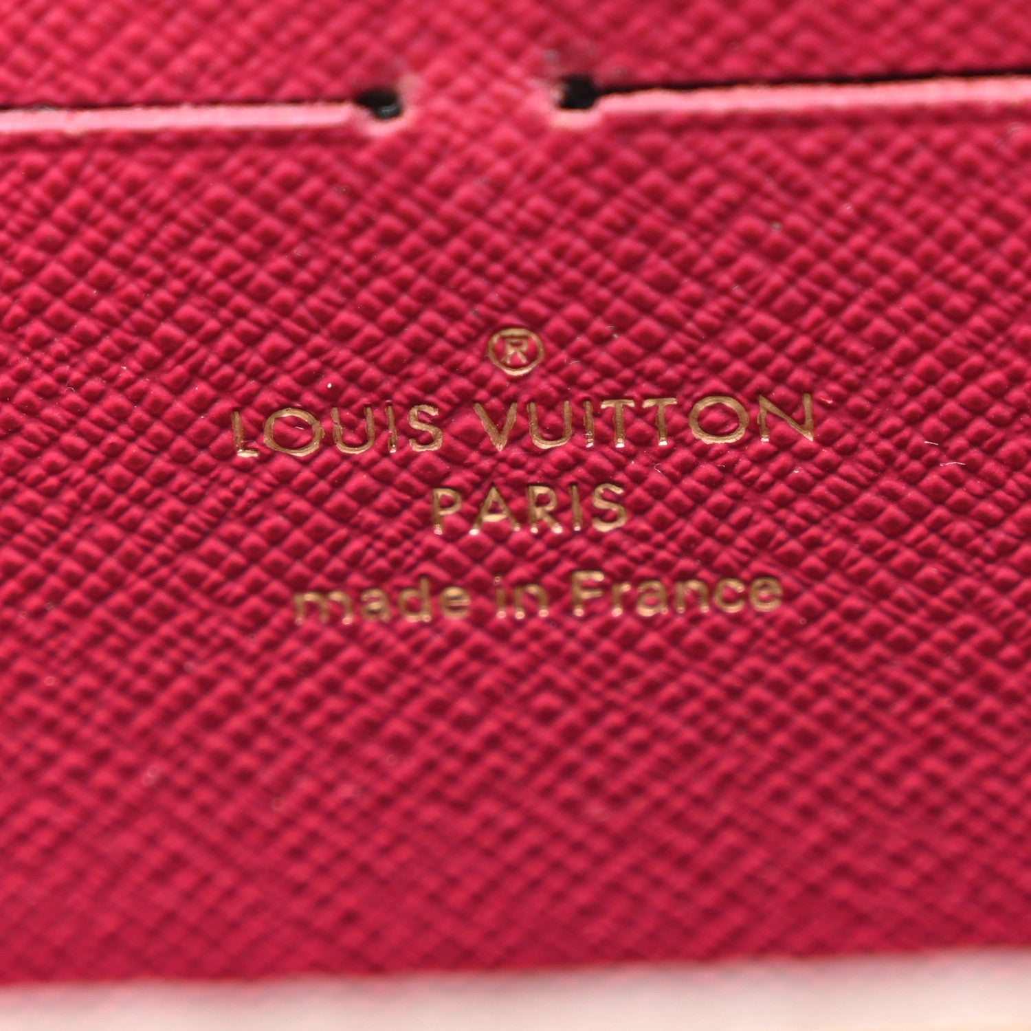 Louis Vuitton Monogram Clemence Wallet Fuchsia 6 of 8