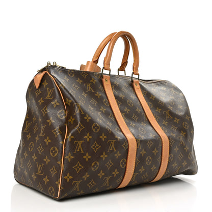 Louis Vuitton Monogram Keepall 45 3 of 11