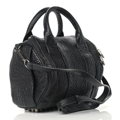 Alexander Wang Pebbled Lambskin Rockie Black Rhodium Hardware 3 of 16