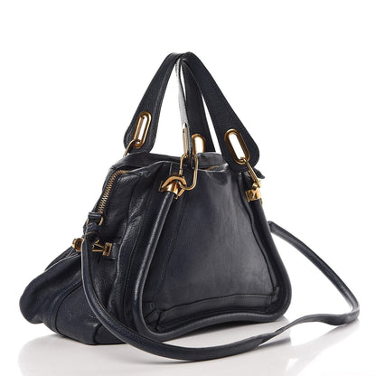 Chloe Calfskin Medium Paraty Navy 4 of 17