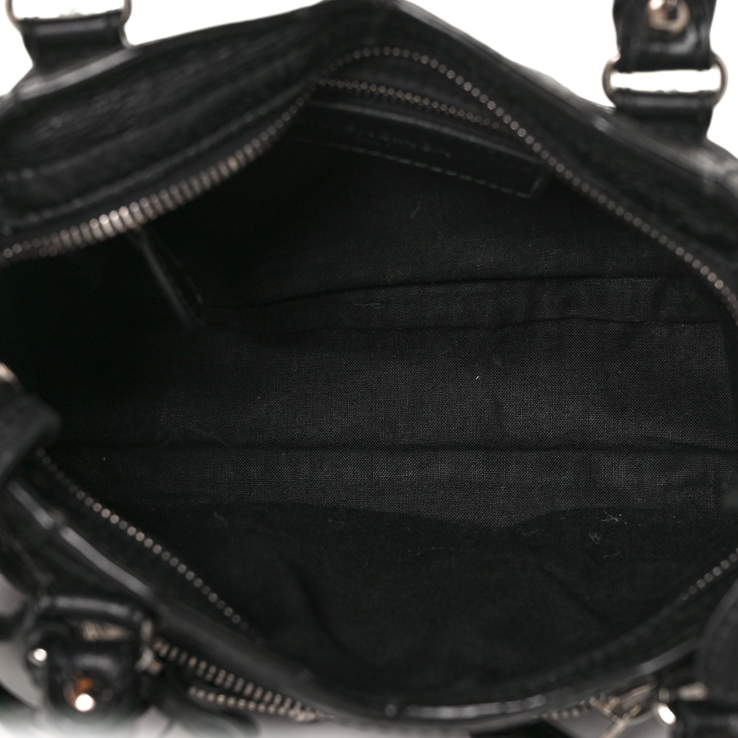 Agneau Giant 12 Silver Hardware Mini City Black