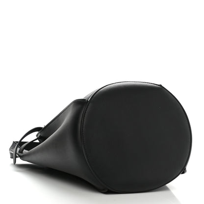 Celine Smooth Calfskin Long Strap Big Bag Bucket Black 6 of 21