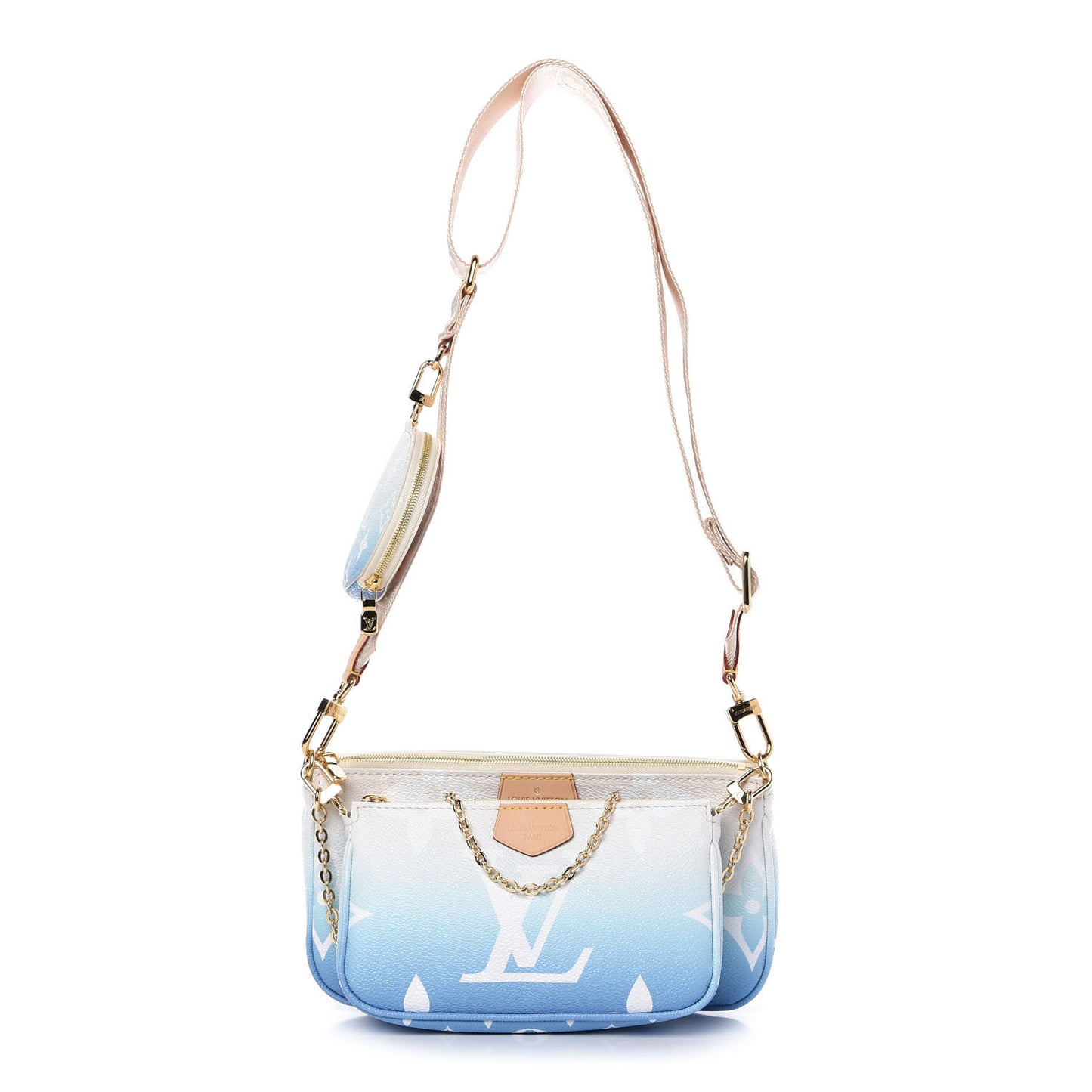 Monogram Giant By The Pool Multi Pochette Accessories Blue