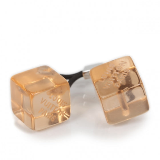Louis Vuitton Resin Hair Cubes Peach 2 of 5
