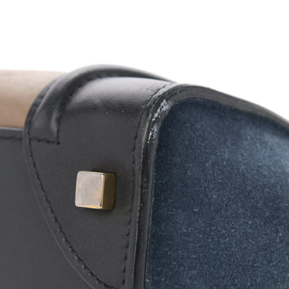 Celine Smooth Calfskin Suede Mini Tri-Color Luggage Beige 9 of 12