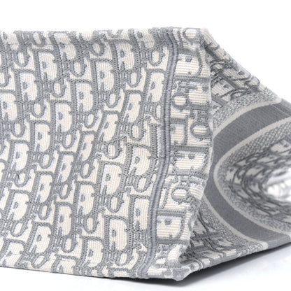 Christian Dior Oblique Medium Book Tote Grey 9 of 9