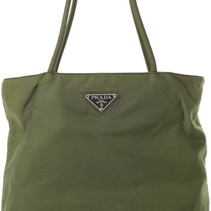 Prada Tessuto Nylon Tote Larice 8 of 15
