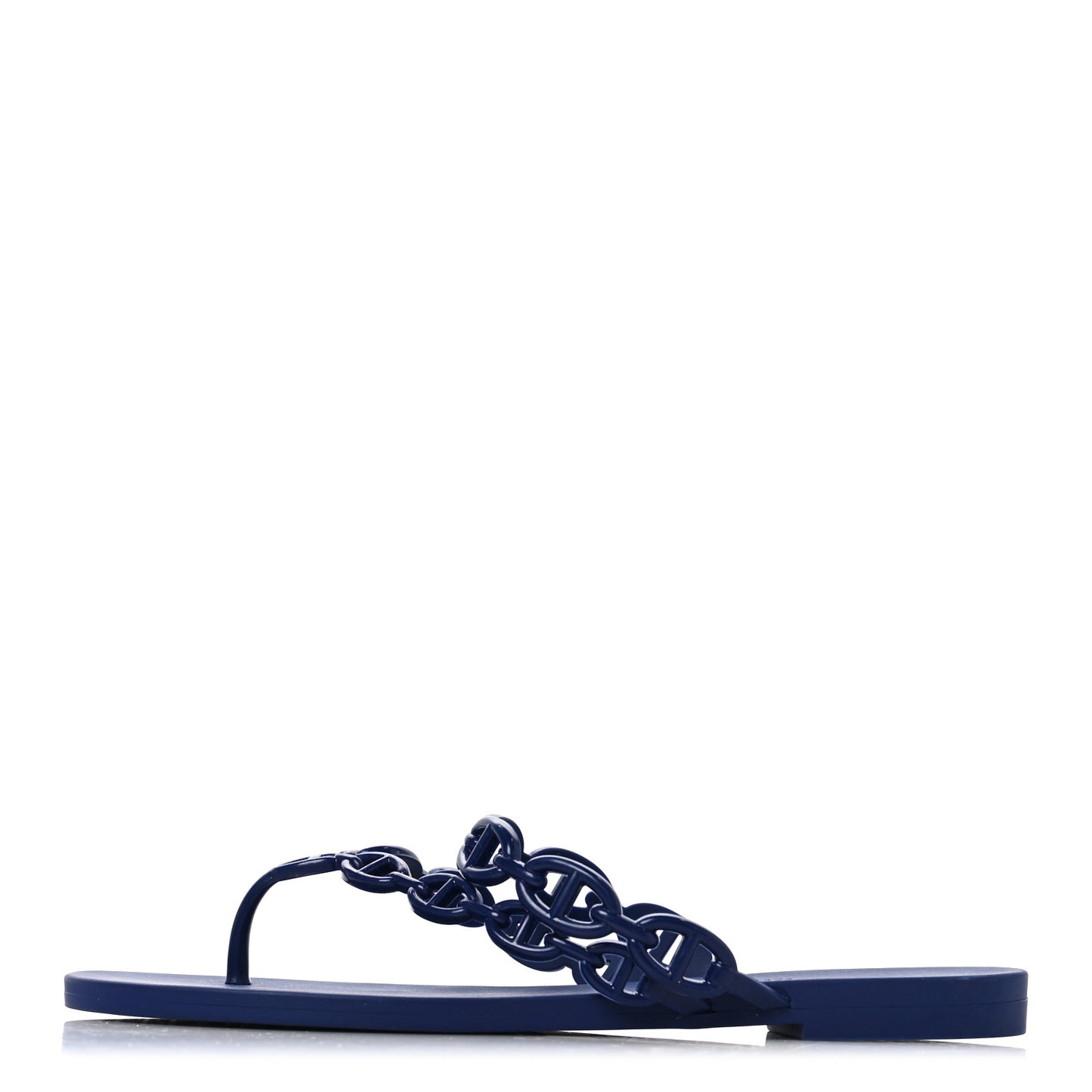 Rubber Chaine d'Ancre Island Sandals 37 Bleu Smalt