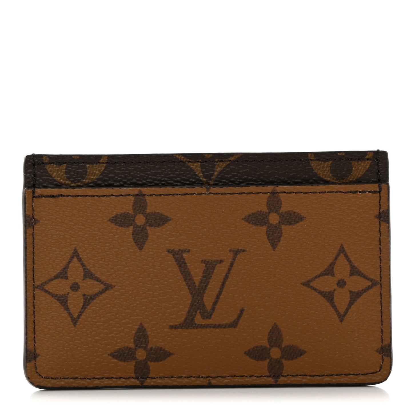 Reverse Monogram Card Holder