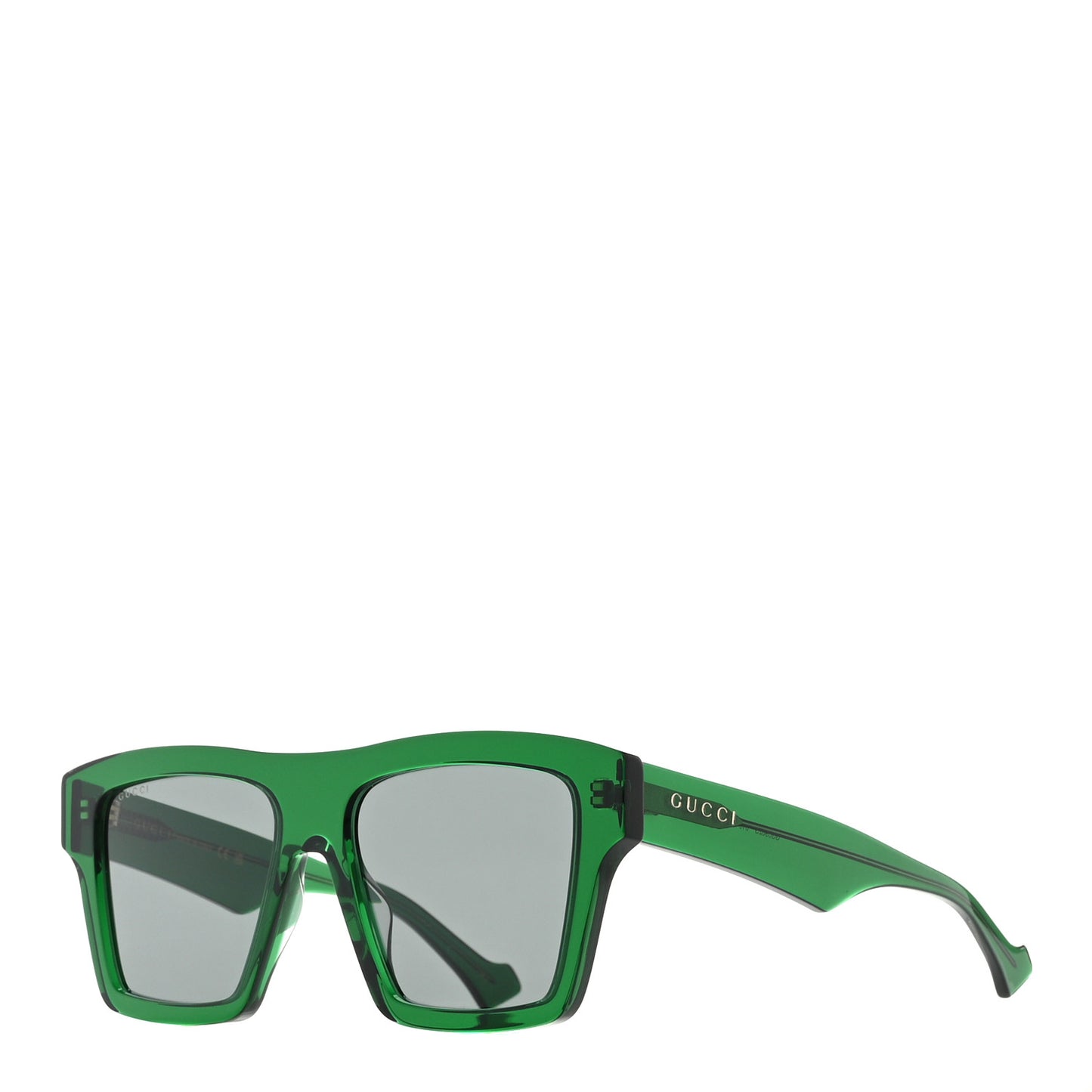 Acetate Rectangle Sunglasses GG0962S Green