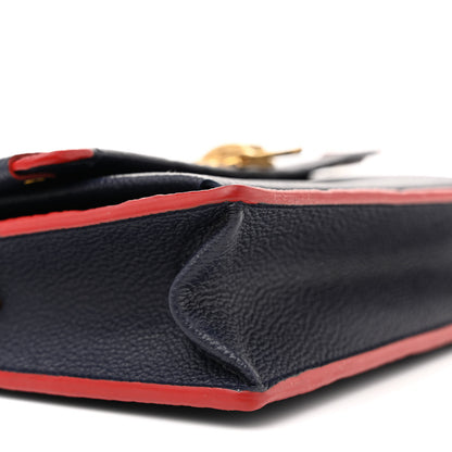 Louis Vuitton Empreinte Vavin Chain Wallet Marine Rouge 8 of 10