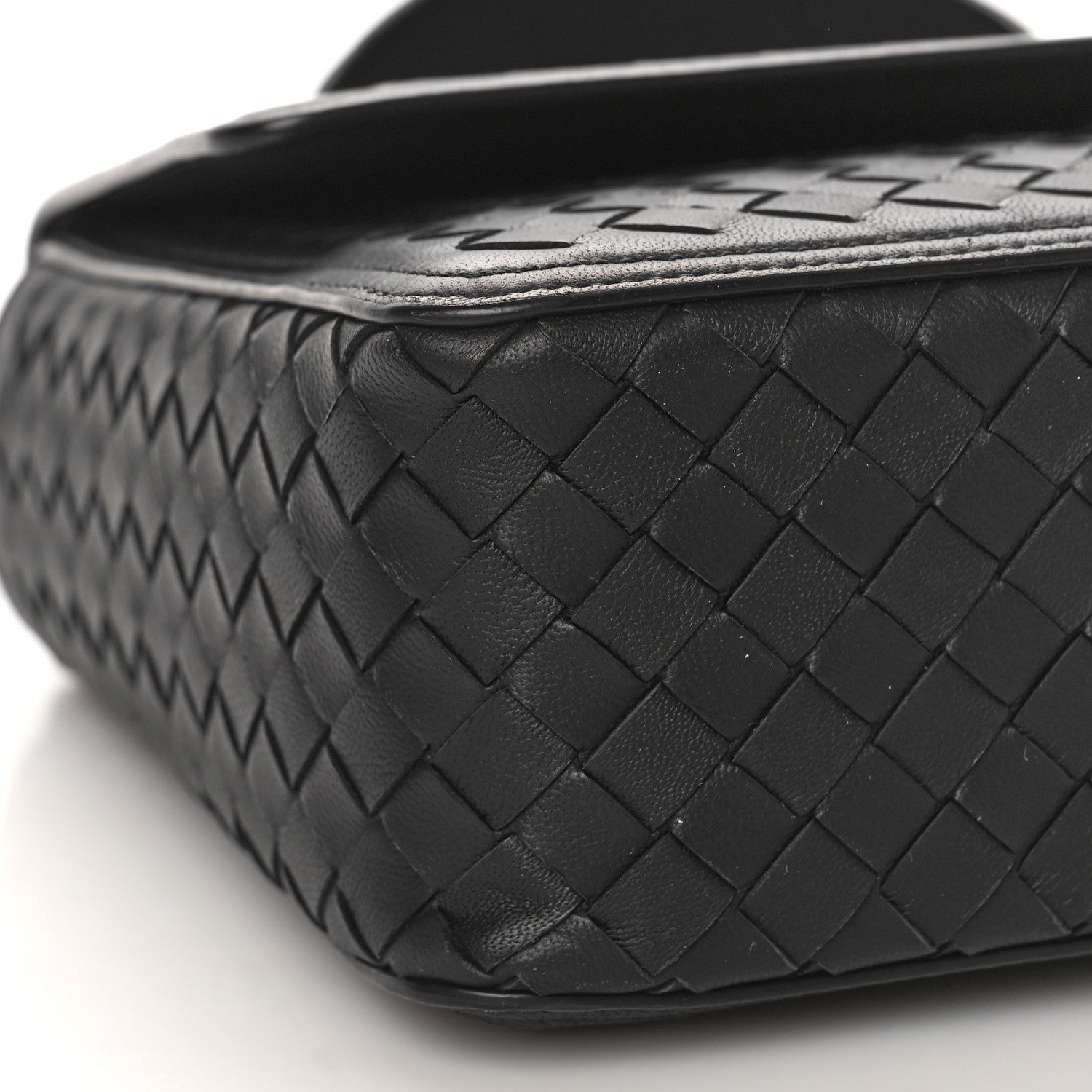 Bottega Veneta Nappa Intrecciato Alumna Bag Black 8 of 9
