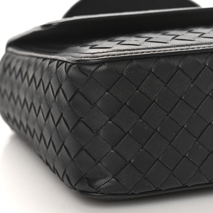 Bottega Veneta Nappa Intrecciato Alumna Bag Black 8 of 9