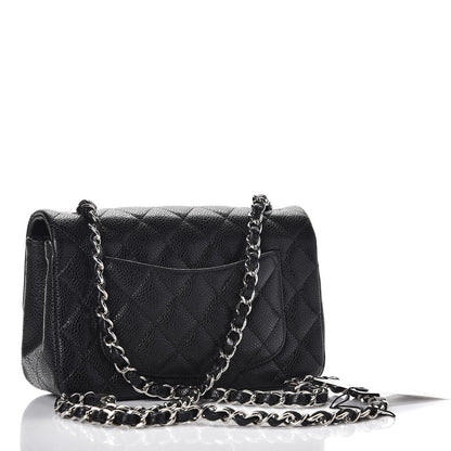 Chanel Caviar Quilted Mini Rectangular Flap Black 3 of 9