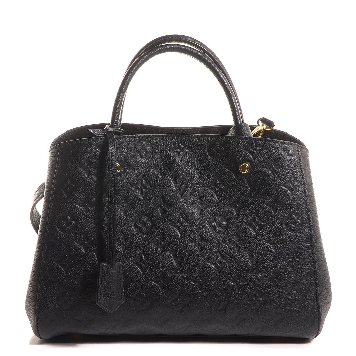 Louis Vuitton Empreinte Montaigne MM Black 1 of 9