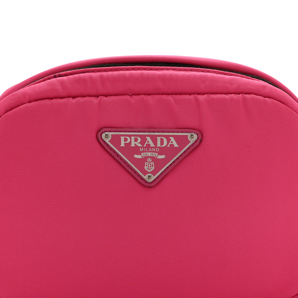 Tessuto Nylon Soft Padded Belt Bag Fuxia