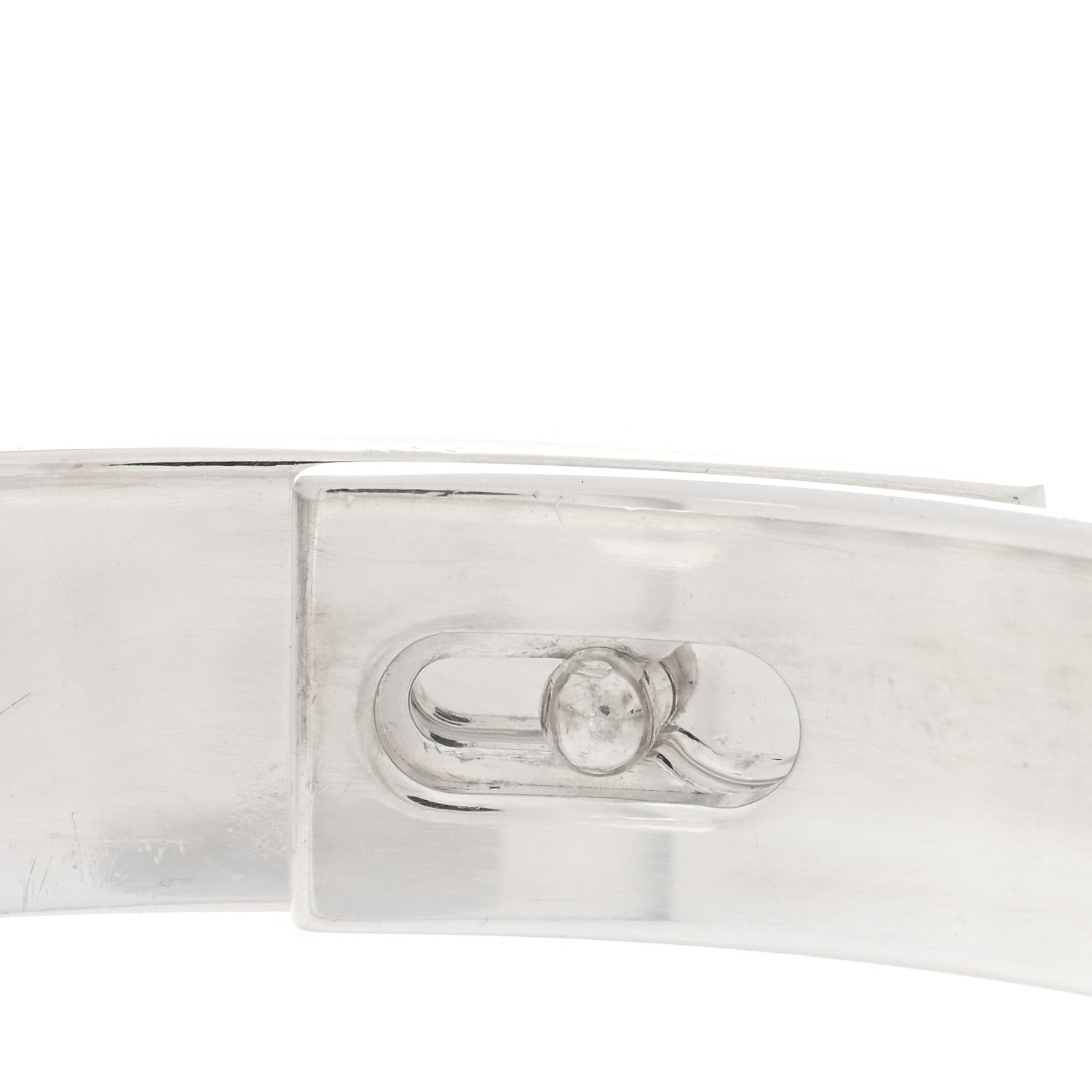 Hermes Sterling Silver PM Collier De Chien Bracelet ST 3 of 4