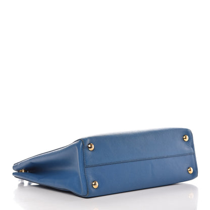 Prada Saffiano Shopping Tote Cobalto 4 of 18