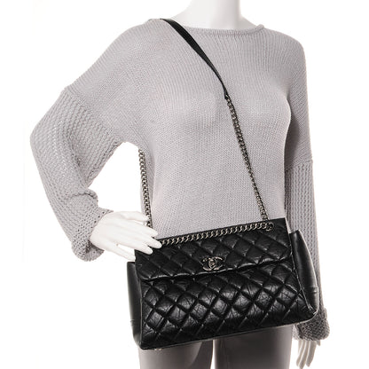 Chanel Calfskin Medium Lady Pearly Flap Black 2 of 9
