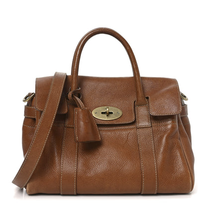 Mulberry Natural Leather Small Bayswater Oak 1 of 9