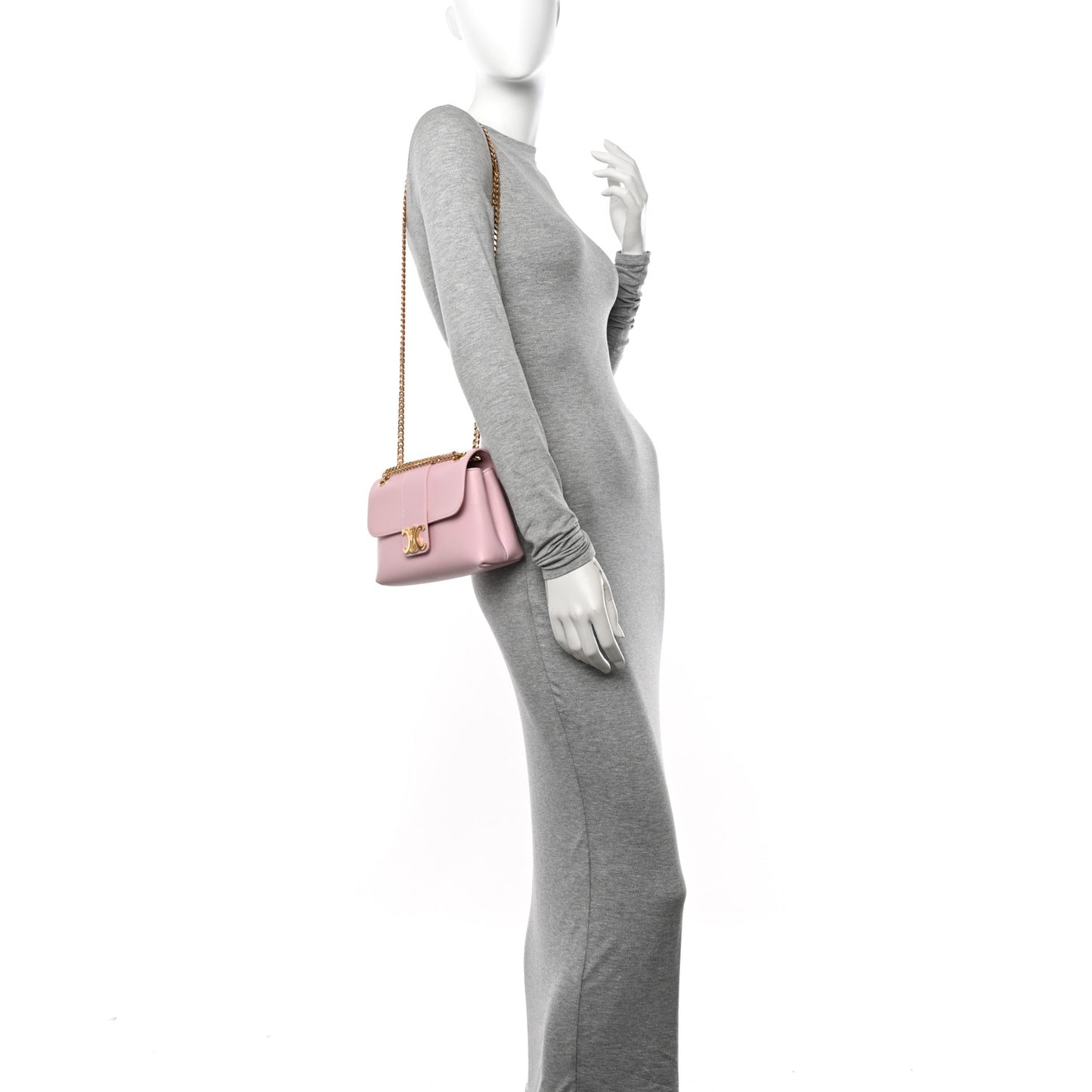 Supple Calfskin Teen Victoire Bag Light Pink