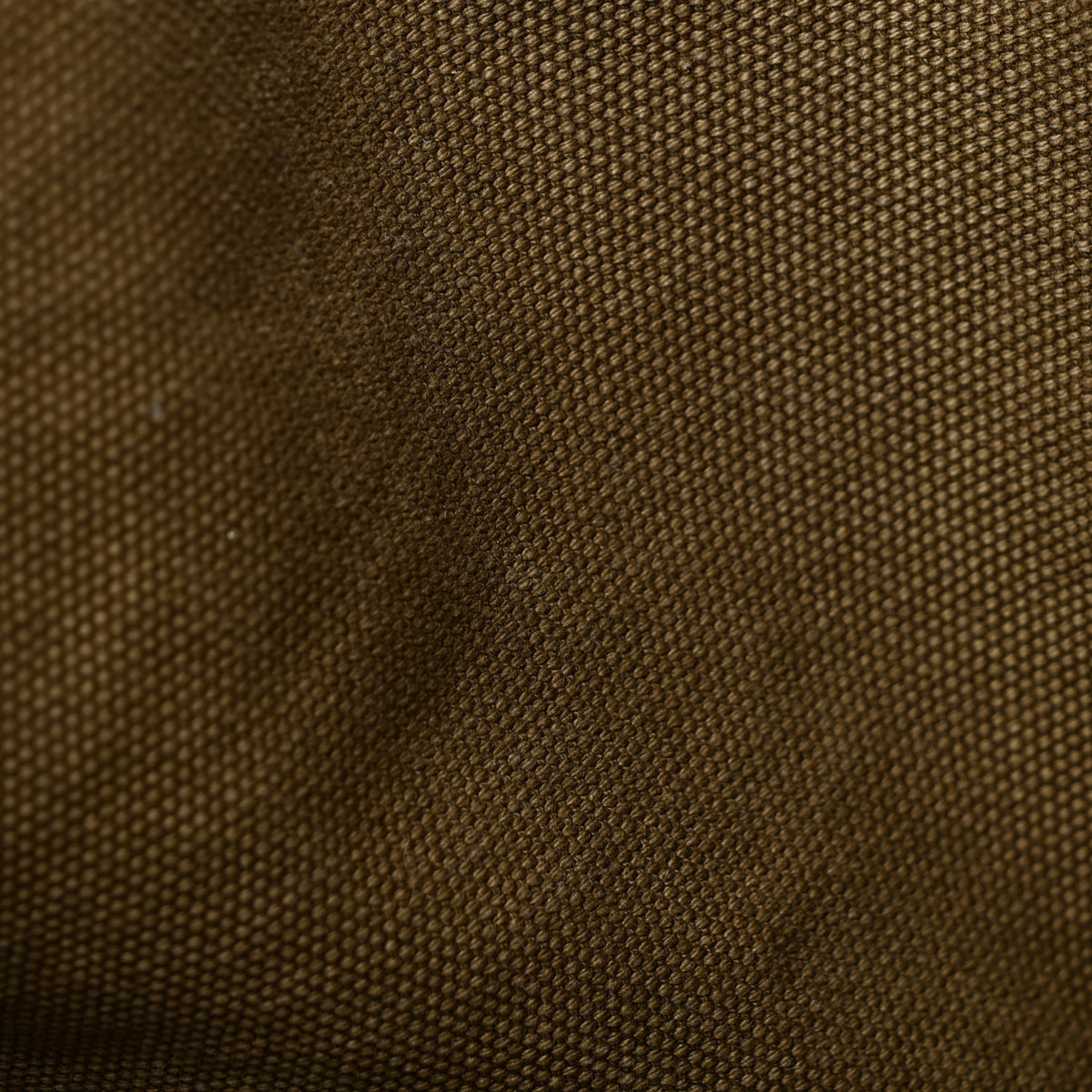 Canvas Calfskin Large Route Shoulder Bag Khaki